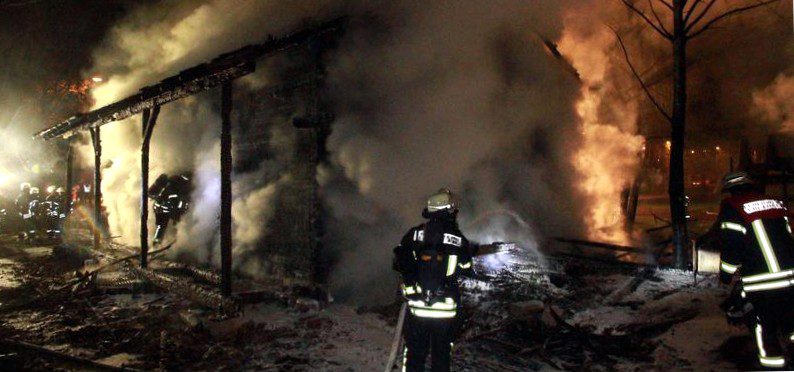 Erlangen scout home goes up in flames